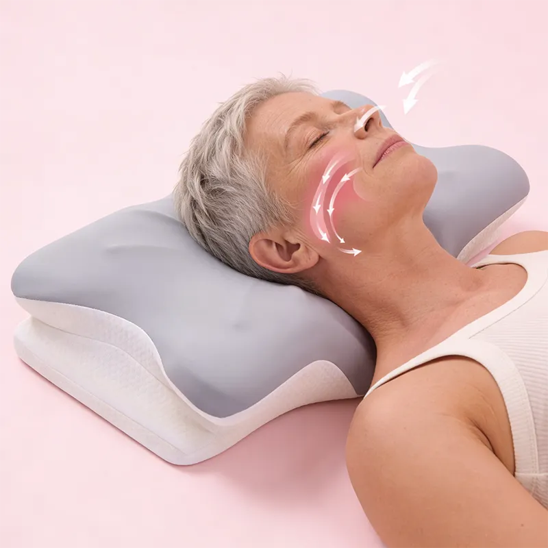 Dormiva Ergonomic Memory Foam Pillow – contour cervical support for neck pain and better sleep